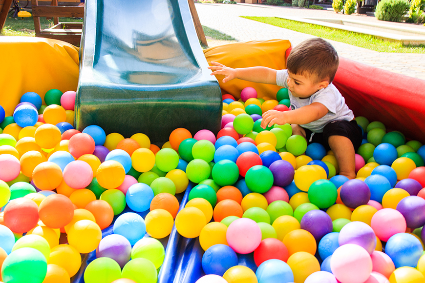 Детская площадка в гостинице Дюльбер Лучший отдых в Крыму с детьми.