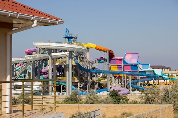 Аквапарк в Прибрежном Семейный отдых в Крыму, в Евпатории, в гостинице.